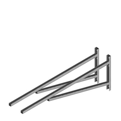 1304 mm Cuttable Stainless Steel Chimney Wall Bracket