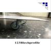 Premiumline-VAGV200 Plant Caddy, up to 200 kg, Brushed Stainless Steel Top Plate (350 x 350 mm) view 2
