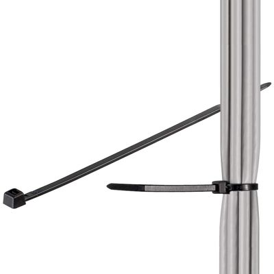 300 Cable Ties, 100 x 2.5 mm, Black
