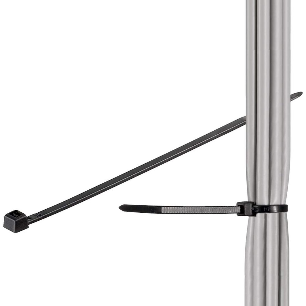 300 Cable Ties, 100 x 2.5 mm, Black