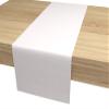 ALOHA Table Runner for Dining Table, White, Rectangular, 40 x 200 cm view 1