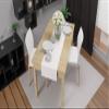 ALOHA Table Runner for Dining Table, White, Rectangular, 40 x 200 cm view 2