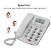 Goshyda Corded Phone, 2-Line Desktop Caller ID Landline Phone with Mute, Noise Reduction and Redial for Hotel, Office, and Home view 3
