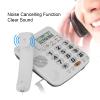 Goshyda Corded Phone, 2-Line Desktop Caller ID Landline Phone with Mute, Noise Reduction and Redial for Hotel, Office, and Home view 4