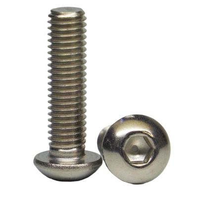 AGBERG M10 x 35 Button Head Socket Screws, Stainless Steel A2 (V2A), ISO 7380-1, 30 Pack