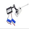 ZYGY 2-Pack 7.4V 550mAh High-Speed Lithium Batteries with 2-in-1 Charger for WLtoys RC Cars view 3