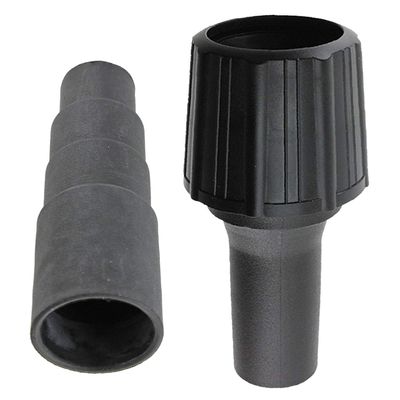 SPARES2GO Universal Dust Extraction Adapter Set, Compatible with Power Tool Sanders (2-Piece, 26 mm, 30 mm, 32 mm, 35 mm, 38 mm)