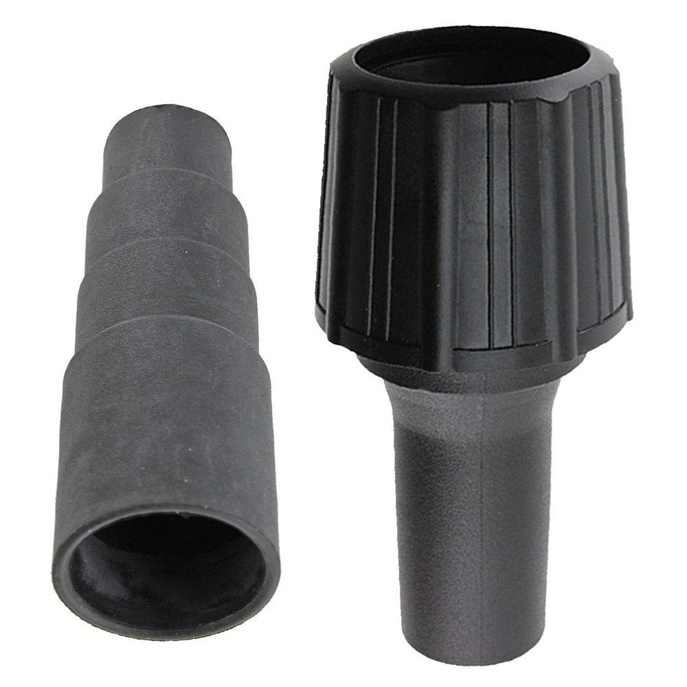 SPARES2GO Universal Dust Extraction Adapter Set, Compatible with Power Tool Sanders (2-Piece, 26 mm, 30 mm, 32 mm, 35 mm, 38 mm)