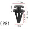 Autobahn88 Trim Panel Clips Compatible with BMW (OEM: 481-867-197), 20-Piece view 2