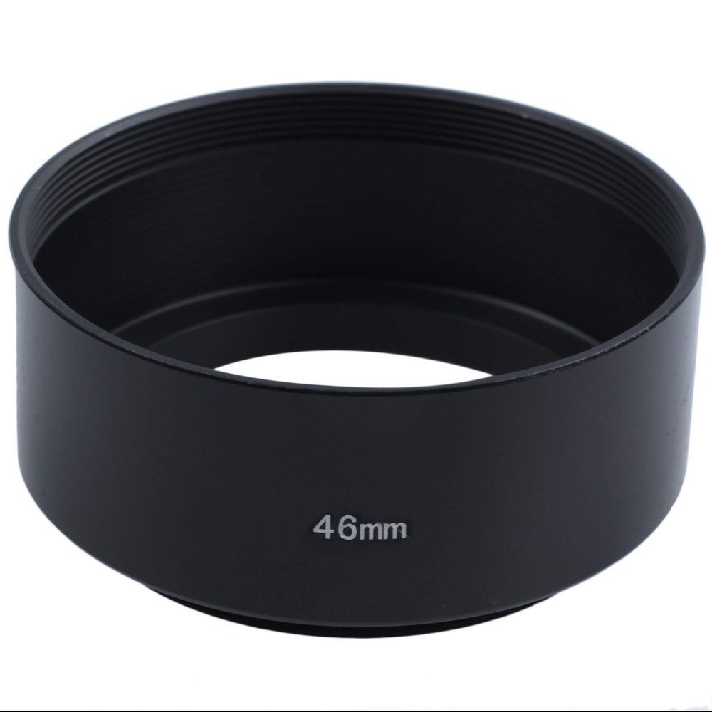 Senmubery Standard Metal Lens Hood, 46 mm