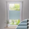 Gardinen21 Thermal Honeycomb Pleated Blind, No Drilling, Clamp-Fix, 120 x 220 cm, for Doors & Windows, 100% Blackout view 1