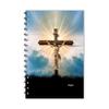 ESCAPER Cross Notebook, Lined, A5, 14 x 21.6 cm, Jesus Christ on the Cross view 1