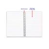 ESCAPER Cross Notebook, Lined, A5, 14 x 21.6 cm, Jesus Christ on the Cross view 3