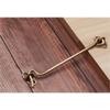 4-Pack Brass Cabin Hooks and Door Latches for Gates, Sheds, Cabinets and Windows view 2