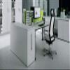 OKA Simply DL8 Square-Leg Desk with Cable Management (White–Pure White, 120 x 80 cm) view 4