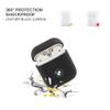 BMW Genuine Leather Signature Case for AirPods, Black BMA2CSLBK view 4