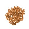 Kopper-24 3 mm Dark Rose Gold Faceted Glass Beads, 160-Piece Set view 1