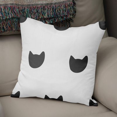 Le Jardin du Lin Decorative Pillow Cover, Random Pattern, 50 x 50 cm – Designed and Made in Turkey