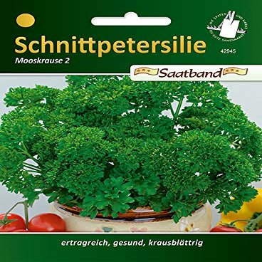 Cutting Parsley ‘Moss Curled’, 2 Seed Tapes