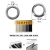 MYLFL Blackout Curtains, 2-Piece Set, Balloon Design, 140 x 160 cm view 3