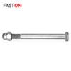 FASTON M6 x 85 Hex Bolts with High-Form Cap Nuts, A2 Stainless Steel, Partially Threaded, 2-Pack view 2