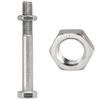 FASTON M6 x 30 Partial-Thread Hex Bolts with Low-Profile Hex Nuts, A2 Stainless Steel, 5-Pack view 1