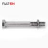 FASTON M6 x 30 Partial-Thread Hex Bolts with Low-Profile Hex Nuts, A2 Stainless Steel, 5-Pack view 4