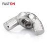 FASTON M8 x 130 Hex Head Bolts with Wing Nuts, Partial Thread, Stainless Steel A2 (V2A), 2-Pack view 3