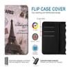 Paris Postcard Eiffel Tower Flip Case for OnePlus Nord view 4