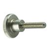 M5 x 8 mm (100 pcs.) High-Profile Knurled Thumb Screws, Stainless Steel A1, DIN 464 | AGBERG view 4