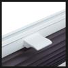Gardinen21 Pleated Blind Without Drilling | Clamp-Fix | 110 x 130 for Doors & Windows | Sun and Privacy Protection view 3