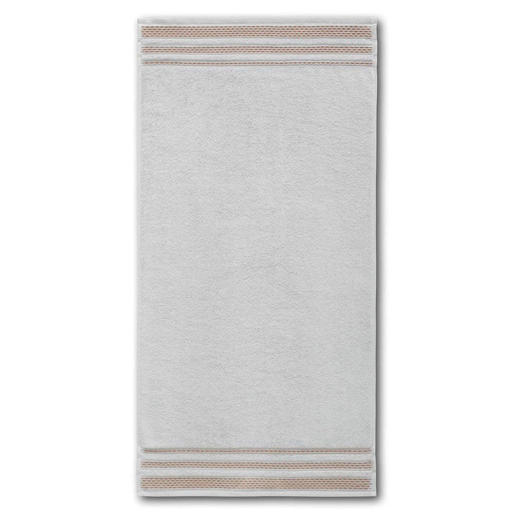 Dyckhoff Pure Elegance Delta Terry Hand Towel 50 x 100 cm Silver Gray