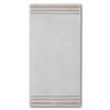 Dyckhoff Pure Elegance Delta Terry Hand Towel 50 x 100 cm Silver Gray view 1