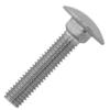 M6 x 25/25 mm A2 Stainless Steel Carriage Bolts, 100-Pack, DIN 603 view 1