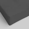 MB Home Italy Fitted Sheet, 35 cm Deep, Smoke Gray, Double view 1