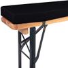 TexDeko Beer Bench Cushion Cover, 220 cm, Black view 1