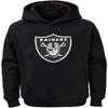 NFL Youth 8-20 Polyester Performance Primary Logo Hoodie & T-Shirt 2-Pack, Las Vegas Raiders, 10-12 view 2