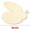 Wooden Bumblebee for Crafts and Décor, 3–50 cm, Pack of 100, 43 cm Wide view 3