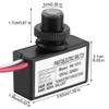 120 VAC Photoelectric Switch, 50/60 Hz, Black, Automatic On/Off Light Sensor view 2
