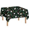 Showudesigns Rectangular Rabbit-Pattern Tablecloth, Waterproof, 04 view 1