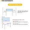 Showudesigns Rectangular Rabbit-Pattern Tablecloth, Waterproof, 04 view 3