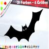 Dracula Bat Sticker – Halloween, Vampire, Witch & Ghost view 2