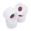 POFET 78A Longboard Wheels for Penny Soft Wheels, ABEC 9 Bearings, 70 x 51 mm, White view 3