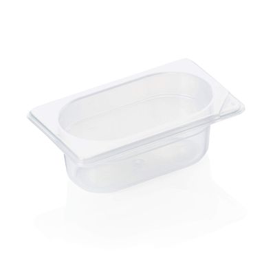 GN 1/9 Polypropylene Food Container with Graduations, 65 mm, 0.5 L