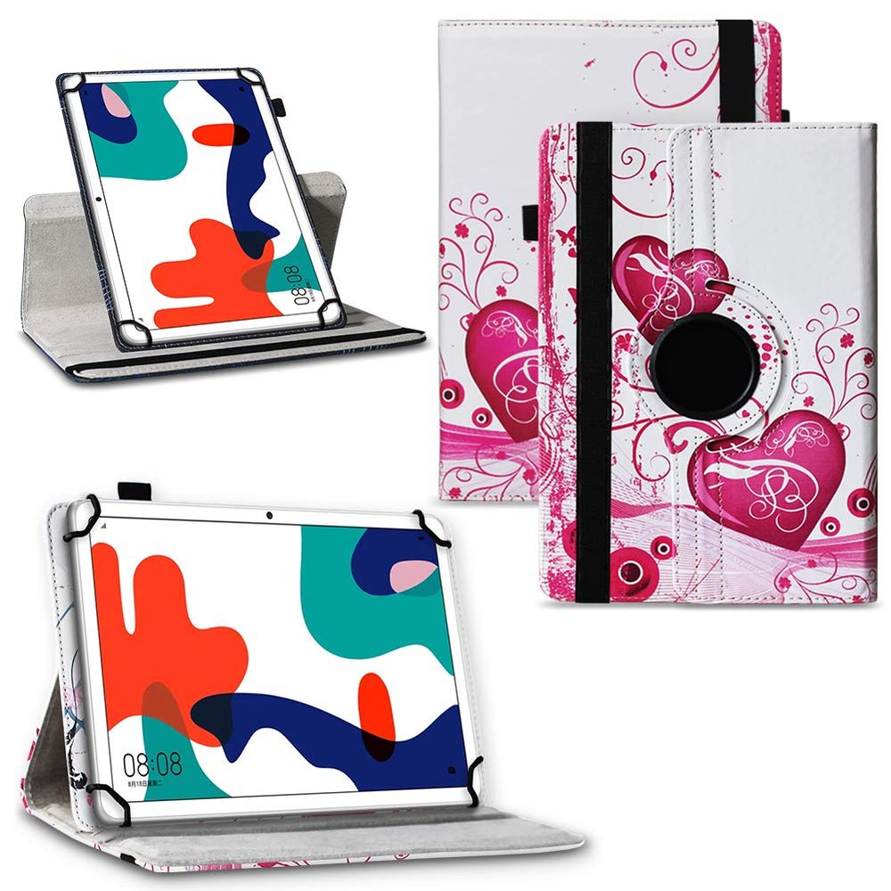 NAUC Protective Case for Huawei MatePad T 10s, 10–10.1-Inch Tablet, 360° Rotating