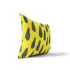 Le Jardin du Lin Pillow Cover Neon Yellow Smoke view 3