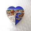 3D Heart-Shaped Refrigerator Magnet, Crete, Greece view 2