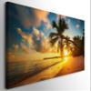 Paul Sinus Art XXL Palm Trees at the Beach 120 x 70 cm Canvas Wall Art view 2