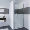 IMPTS 80 cm Pivot Shower Door for Niche, 195 cm High view 1