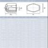 Low-Profile M8 A2 Stainless Steel Cap Nuts, 10-Pack | DIN 917 view 2